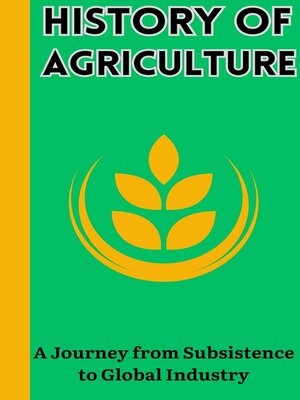 cover image of History of Agriculture